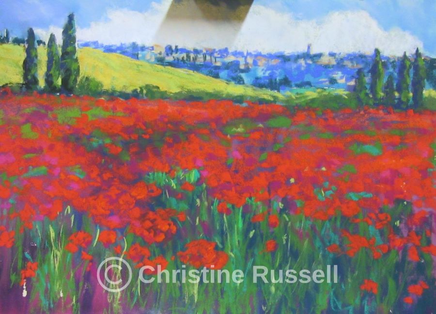 Christine Russell finished copyrighted